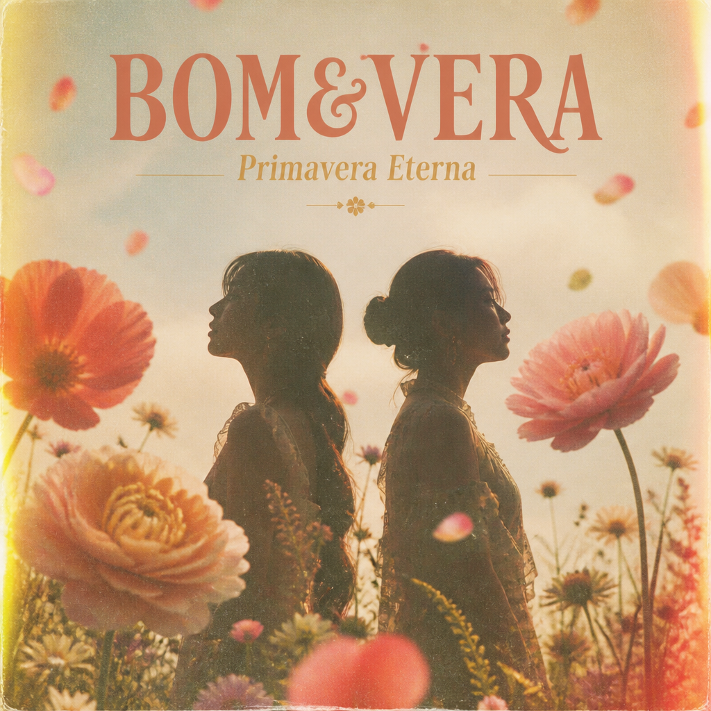 Portada del álbum Primavera Eterna de BOM&VERA
