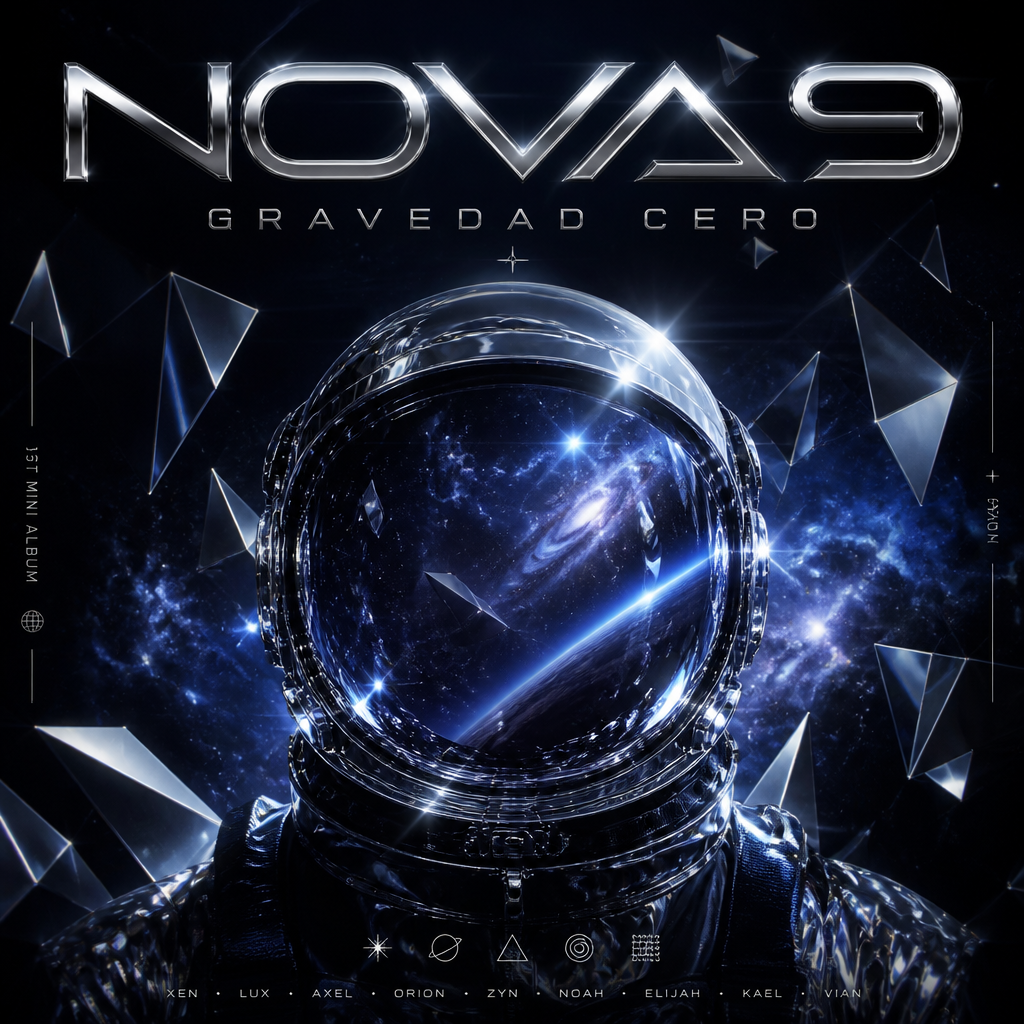 Portada del álbum Gravedad Cero de NOVA9